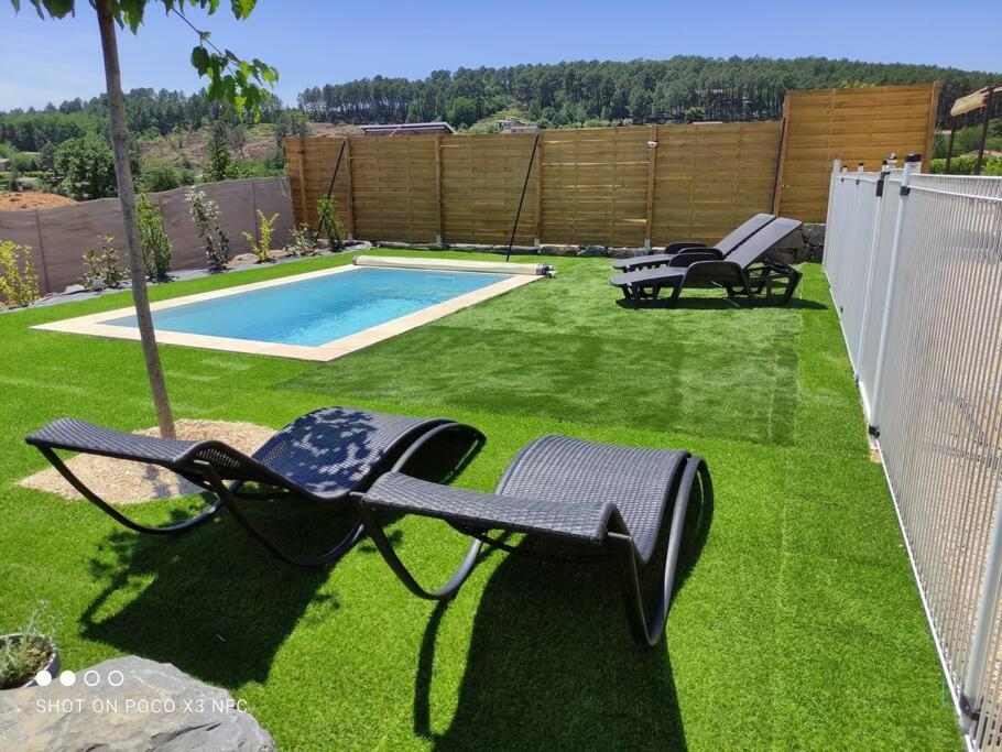 En Ardeche, Gite L'Odyssee Climatise Avec Sa Piscine Privee Et Chauffee Joyeuse Bagian luar foto