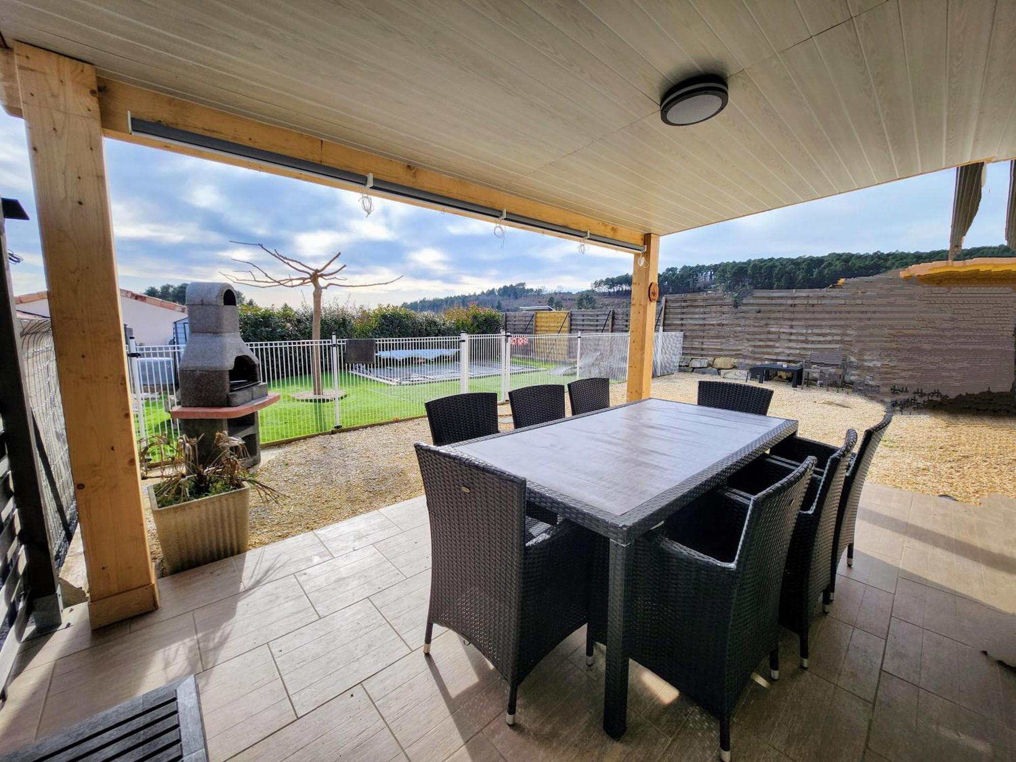 En Ardeche, Gite L'Odyssee Climatise Avec Sa Piscine Privee Et Chauffee Joyeuse Bagian luar foto